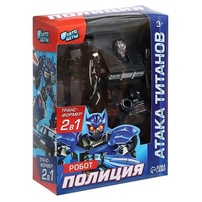 Робот «Полицейский», трансформируется