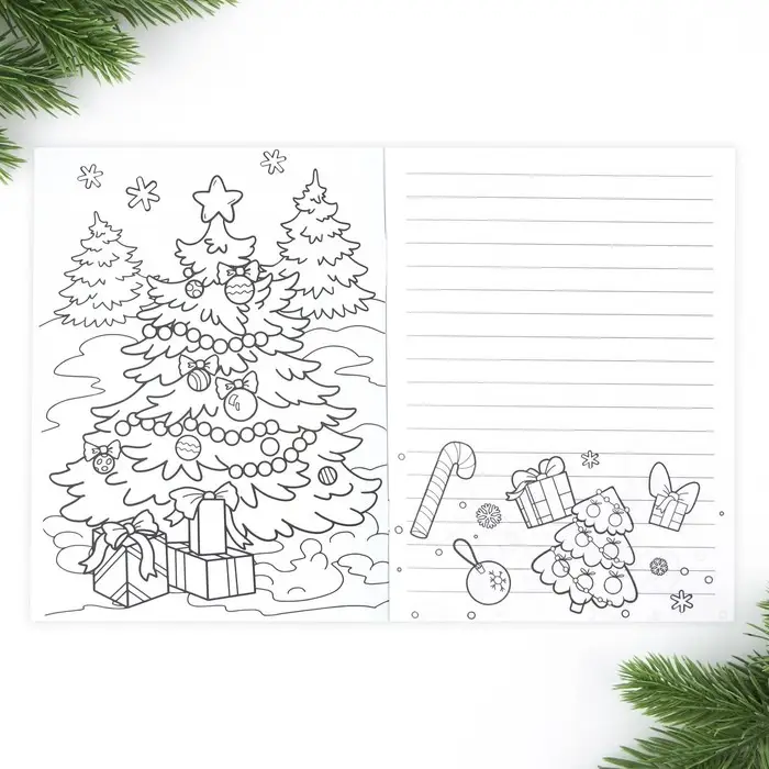 Блокнот-антистресс А6, 12л &laquo;Новый год: Волшебство внутри&raquo;