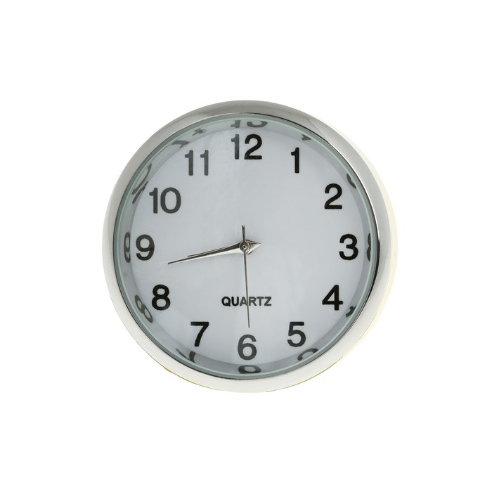 Часы автомобильные, внутрисалонные, d 4.5 см, желтые Часы автомобильные, внутрисалонные, d 4.5 см, желтые