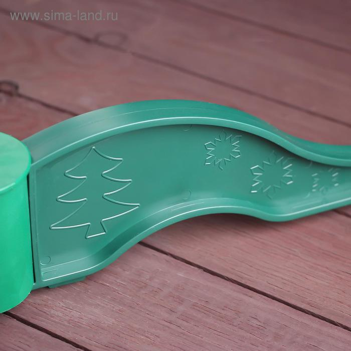 Подставка для искусственной ёлки (d=2 см), малая, d=50 см, цвет тёмно-зелёный Подставка для искусственной ёлки (d=2 см), малая, d=50 см, цвет тёмно-зелёный