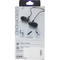 Наушники проводные SY-007, вакуумные, микрофон, Jack 3.5 мм, чёрные