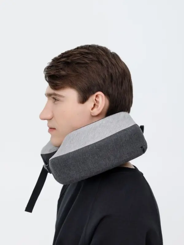 Дорожная подушка Piligrim, серая Дорожная подушка Piligrim, серая