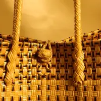 Сумка плетёная пластиковая 40х20х55 см, цв. бежевый Сумка плетёная пластиковая 40х20х55 см, цв. бежевый