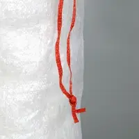 Мешок для урожая, полипропиленовый, 55 × 95 см, на 50 кг, прозрачный, с завязками