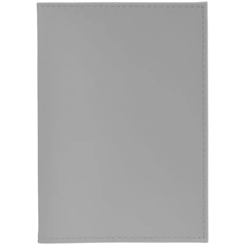 Обложка для паспорта Shall, серая Обложка для паспорта Shall, серая