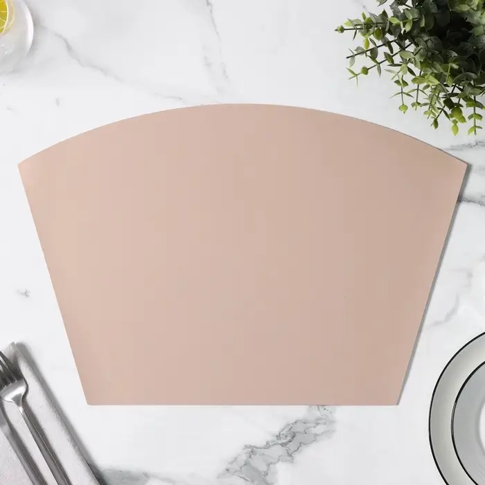 Салфетка сервировочная на стол &laquo;Тэм&raquo;, 30&times;44 см, персиковая