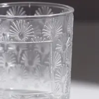 Подсвечник стеклянный &laquo;Цветочки&raquo;, 200 мл, 7.5&times;7.5&times;8.2 см