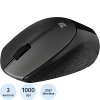 Мышь компьютерная Bigtech BM-M280BG черный/серый