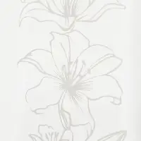 Ваза стеклянная для цветов " Цветы ", 6 х 20 см (530 мл)