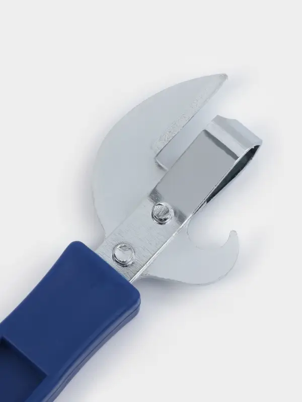 Открывашка Доляна &laquo;Помощник&raquo;, 14.5 см, нержавеющая стал, синяя