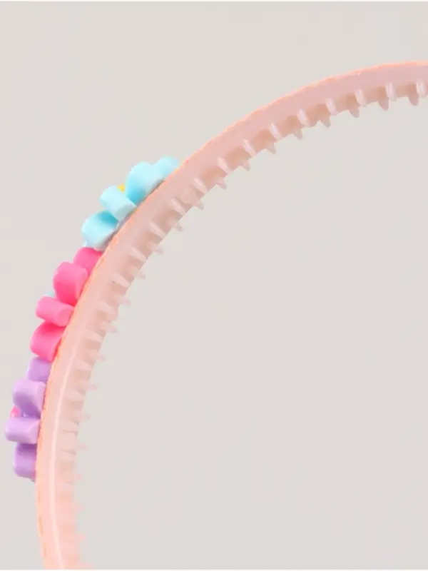 Ободок для волос «Цветы» розовый, Винкс