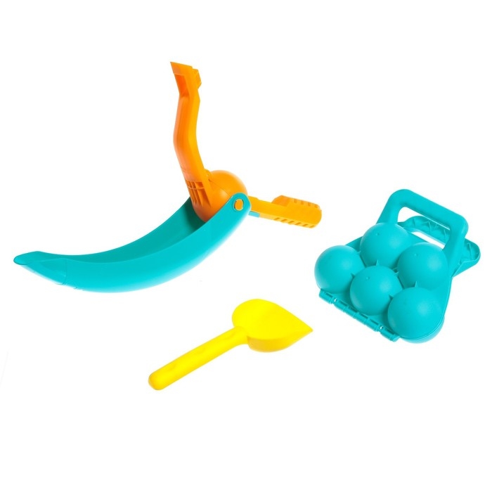 Игровой набор «Играем в снежки», 3 предмета, цвета МИКС Игровой набор «Играем в снежки», 3 предмета, цвета МИКС