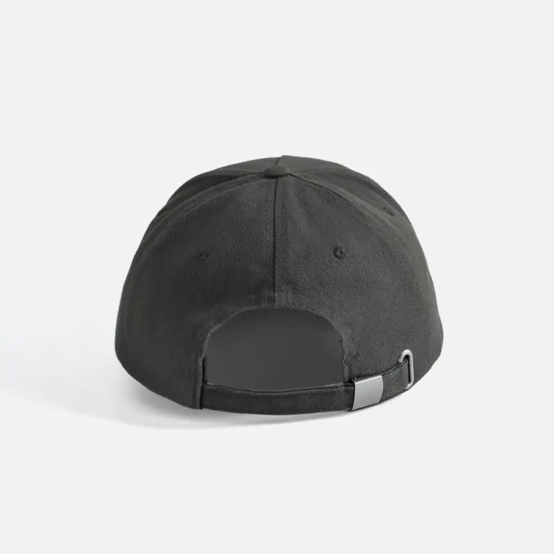 Бейсболка Long Beach, серая с оранжевым Бейсболка Long Beach, серая с оранжевым