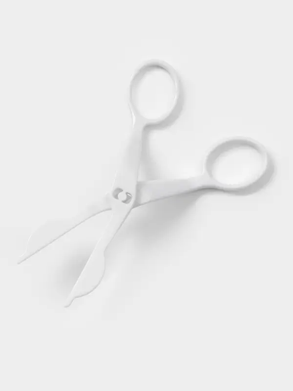 Ножницы кондитерские Доляна, 13&times;5.5 см, пластик, белые