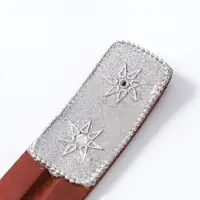 Подставка под благовония "Карма" дерево 25,5х3,5 см, серебро