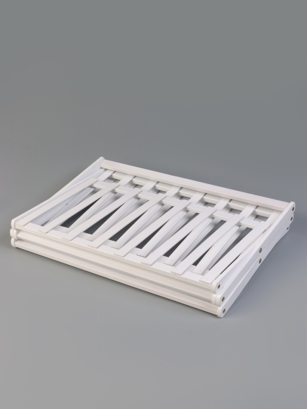 Подставка для цветов Greengo, 3 полки, 50 × 25 × 46 см, напольная, бамбук, белая Подставка для цветов Greengo, 3 полки, 50 × 25 × 46 см, напольная, бамбук, белая