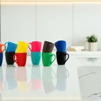 Кружка Good Morning с покрытием софт-тач, зеленая