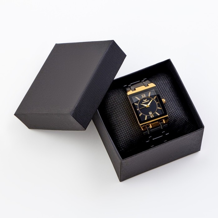 Часы наручные кварцевые женские, с календарем, циферблат 4.2 х 2.9 см, ремешок l-26 см, 3 АТМ, черны Часы наручные кварцевые женские, с календарем, циферблат 4.2 х 2.9 см, ремешок l-26 см, 3 АТМ, черны