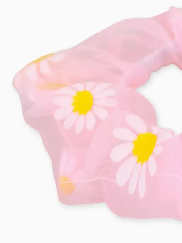 Резинка для волос «Ромашка» розовая, Коты аристократы Резинка для волос «Ромашка» розовая, Коты аристократы