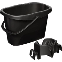 Ведро МОП c отжимом 13л Классика / Step антрацит