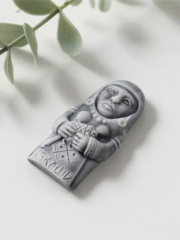 Магнит "Макошь" (барельеф) , 6,5см