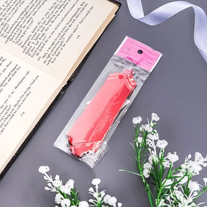 Подарочный бант - шар №3.2, красный, для упаковки подарков