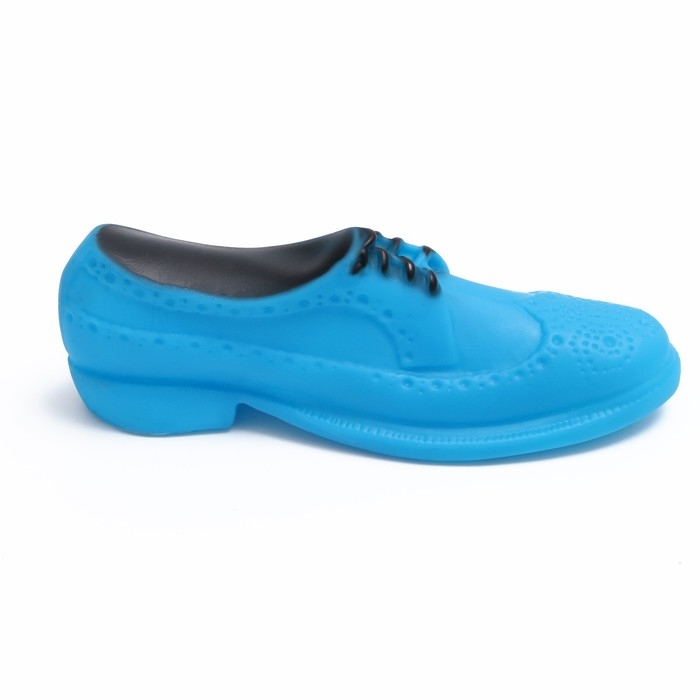 Игрушка пищащая Игрушка пищащая "Туфля" для собак, 17 см, синяя