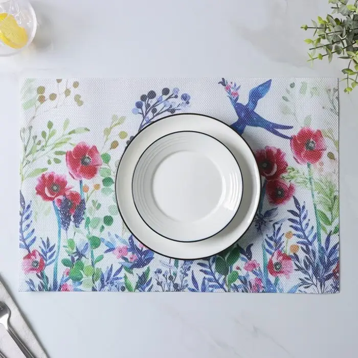 Салфетки сервировочные на стол Доляна &laquo;Мия&raquo;, 4 шт., 30&times;45 см