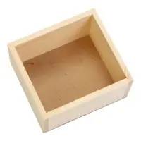 Кашпо для цветов &laquo;Элегант&raquo;, 14.5&times;12.5&times;7.5 см, деревянное