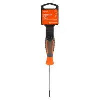 Отвертка TORX TX10x80мм, магнитный наконечник, пласт.подвес