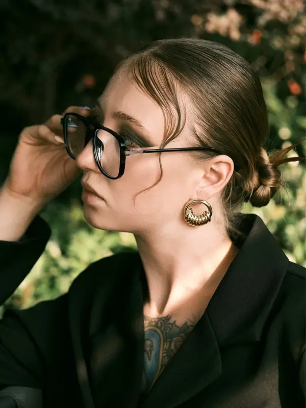 Серьги металл &laquo;Кольца&raquo;, тренд, цвет золото