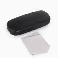 Футляр для очков на хлопушке, размер 16&times;5.8&times;3 см, чёрный