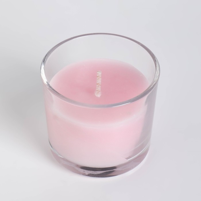 Свеча ароматическая в стакане АЛАНИЯ Свеча ароматическая в стакане АЛАНИЯ "Пион", 5,5 см