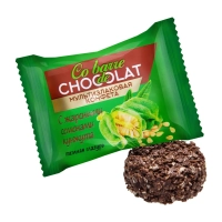 Конфеты Co barre de CHOCOLAT мультиз. с жар. сем. кунж. с тем. кон.гл.,200г