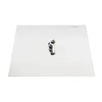 Лейка стационарная ZEIN Z32, квадратная, 30&times;30 см, 1 режим, полированная нержавеющая сталь