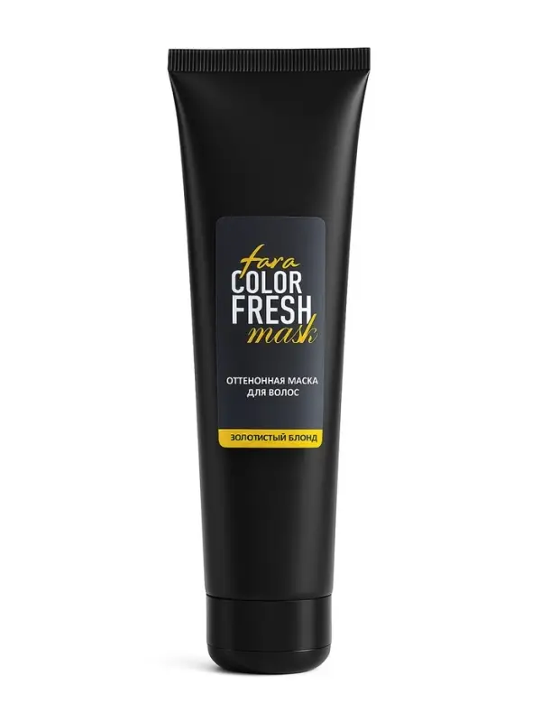 Оттеночная маска для волос FARA Color Fresh "Golden Touch" (Золотистый блонд)  туба, 80 мл