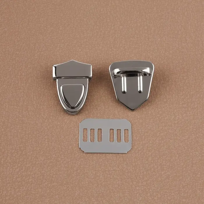 Застёжка для сумки, 3×2.5 см, цвет серебряный Застёжка для сумки, 3×2.5 см, цвет серебряный