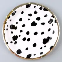 Тарелка бумажная «Пятнышки», в наборе 6 шт. Тарелка бумажная «Пятнышки», в наборе 6 шт.