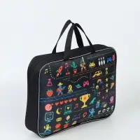 Папка для труда, А4, текстильная, 35&times;27&times;7 см "Тачка