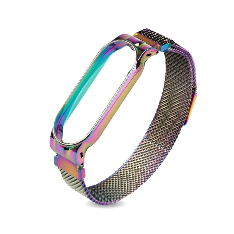Ремешок для M3/4/5/6 Milanese хамелеон (colorful) #8 Ремешок для M3/4/5/6 Milanese хамелеон (colorful) #8