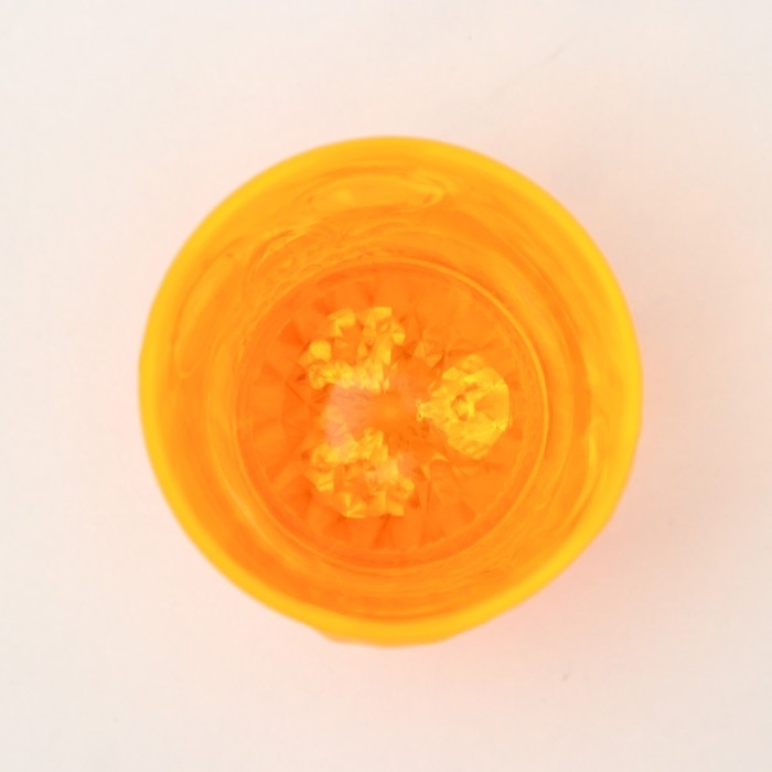 Фужер с подсветкой  Фужер с подсветкой "Хэллоуин" LED 1Вт от батареек LR41 оранжевый 6х5х5см RISALUX