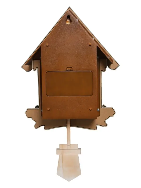 Часы настенные &laquo;Избушка&raquo;, с кукушкой, плавный ход, 52&times;31 см