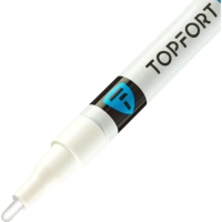 Маркер лаковый Topfort Industrial 2 мм белый