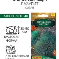 Семена Овсяница сизая Лазурит Мн Золотая серия Ц/П 5шт Семена Овсяница сизая Лазурит Мн Золотая серия Ц/П 5шт