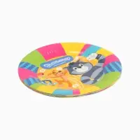 Тарелка одноразовая «Простоквашино» 18 см, набор 10 шт, Союзмультфильм Тарелка одноразовая «Простоквашино» 18 см, набор 10 шт, Союзмультфильм