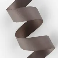 Лента репсовая, 40 мм, 23&plusmn;1 м, серая №107