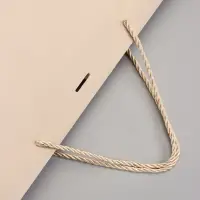 Пакет подарочный, белый, с бантом, 43 х 32 х 14 см