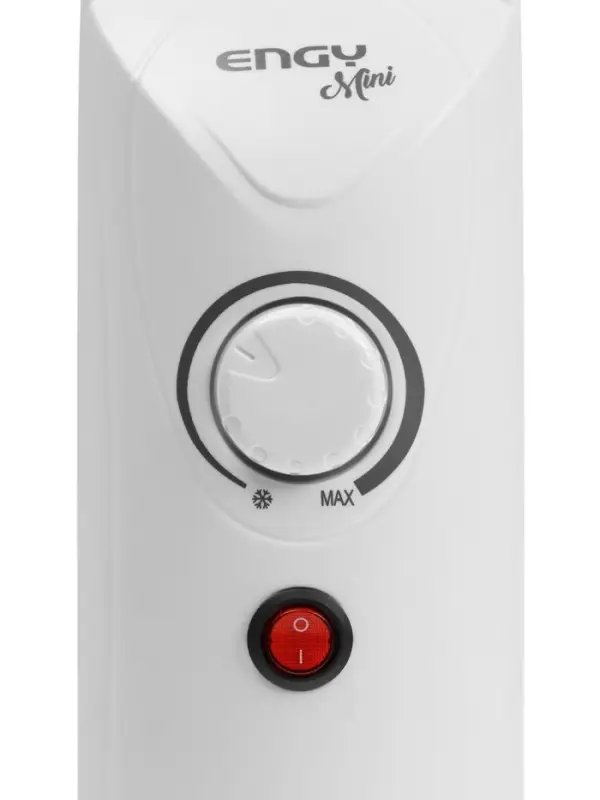 Обогреватель масляный ENGY EN-1705, 5 секций, напольный, 500 Вт, 5 м&sup2;, белый