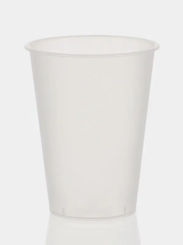 Стаканы одноразовые Bubble cup, набор 25 шт., 375 мл, d=9 см, h=10.4 см, пластик, матовые, прозрачные