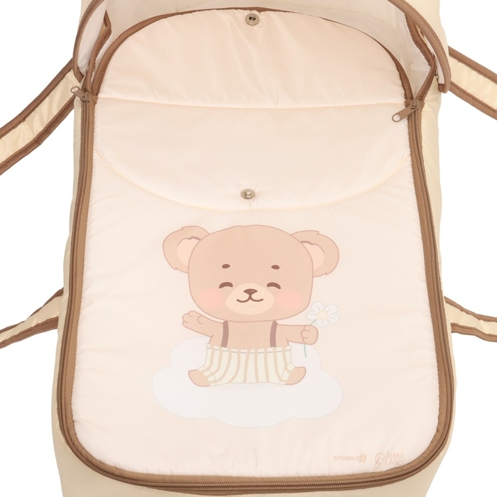 Люлька-переноска для новорожденных «Мишка», Крошка Я Люлька-переноска для новорожденных «Мишка», Крошка Я